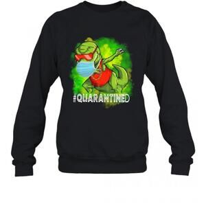 Dinosaur Wear Mask Quarantined T-Shirt